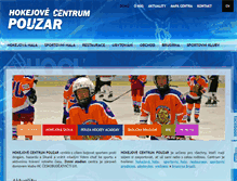 Tablet Screenshot of hc-pouzar.cz